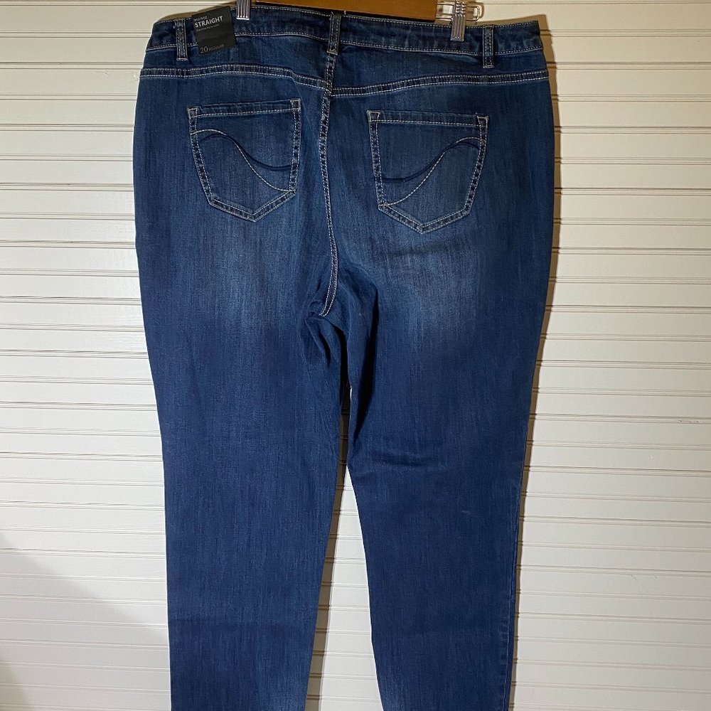 Lane Bryant Mid Rise Straight Jean Size 20 - Picture 2 of 6